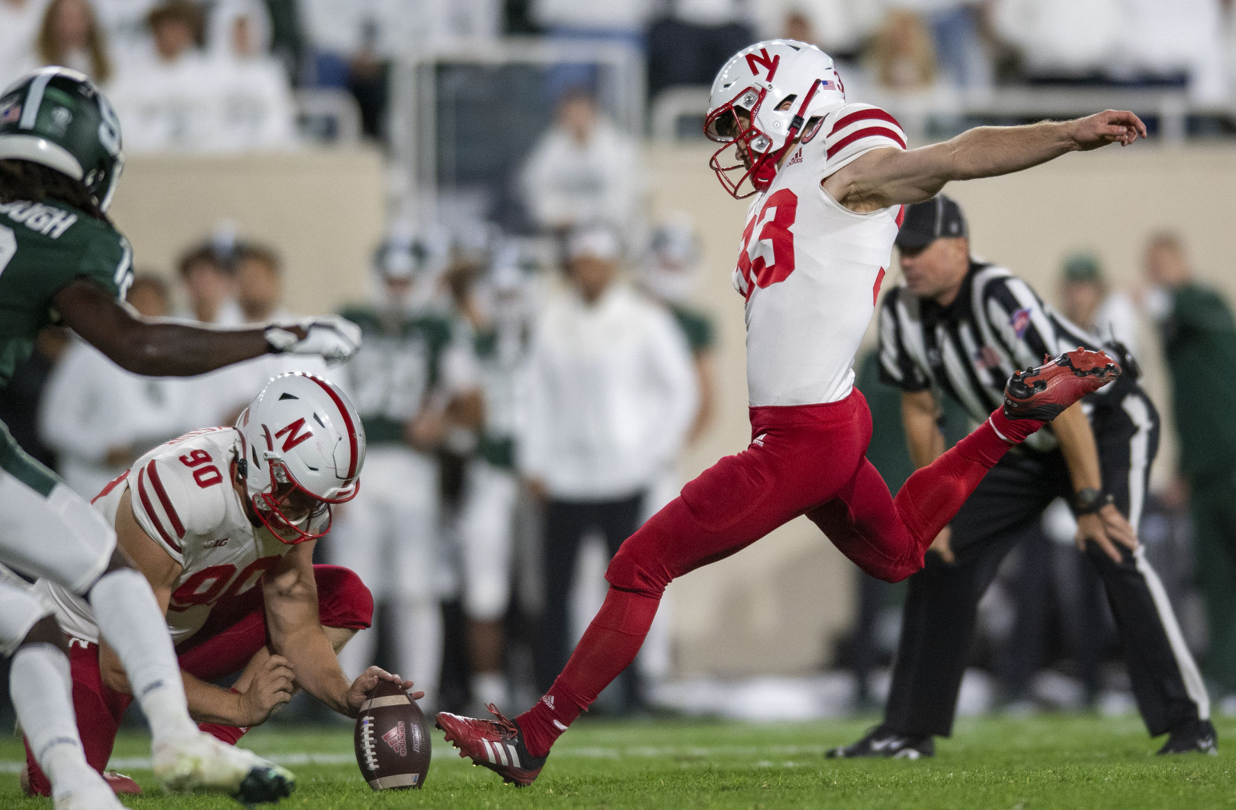 Nebraska vs. Michigan State, 9.25